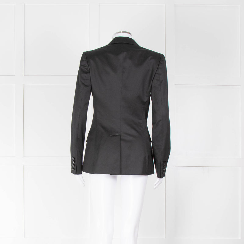 Stella McCartney Black Pinstripe Blazer