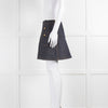 Louis Vuitton Blue Denim Gold Button Mini Skirt