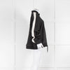 P.E Nation Black Zip Up Man Down Tracksuit Top With White Arm Stripe