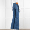 Stella Mccartney Flared High Rise Blue Jeans