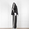 P.E Nation Black Zip Up Man Down Tracksuit Top With White Arm Stripe