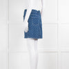 Stella McCartney Short Denim Logo Skirt