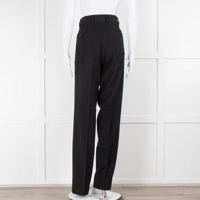 Raey Wool Navy Tailored Trousers