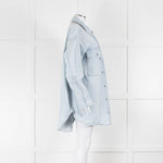 Raey Oversized Light Blue Denim Shirt