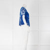 Ermanno Scervino Royal Blue Lace Top With Vest