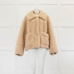 Jakke Beige Teddy Jacket