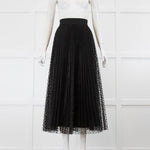 Zimmerman Black Lucky Pleated Ballet Skirt