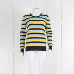 Jason Wu Blue & Yellow Striped Jumper