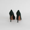 Alaia Dark Green Suede High Heel Shoes