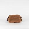 Max Mara Brown Faux Fur Crossbody Bag