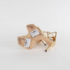 Jimmy Choo Gold Patent Leather Heeled Sandals