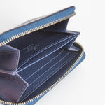 Louis Vuitton Blue Epi Leather Zippy Coin Purse