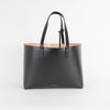 Mansur Gavriel Black Leather Small Tote Bag