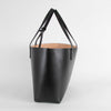 Mansur Gavriel Black Leather Small Tote Bag