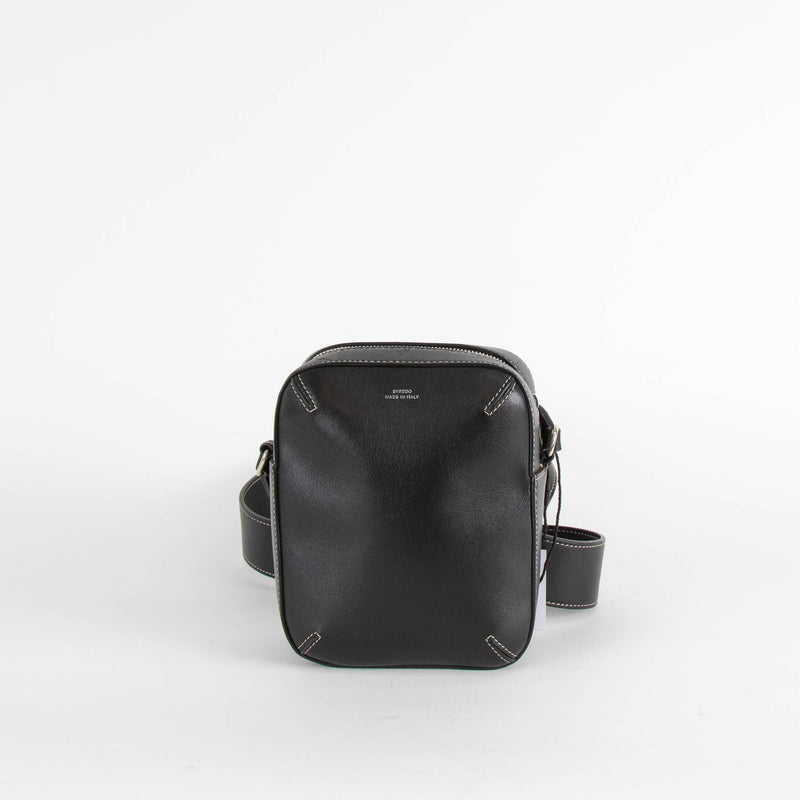 Byredo Black Leather Small Crossbody Bag