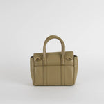 Mulberry Summer Khaki Classic Grain Mini Bayswater Bag