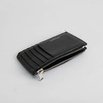 Saint Laurent Black Leather Card Wallet