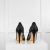 Daniele Ancarani Black Lace Court Shoe