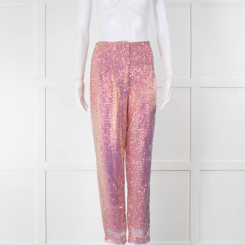 Celia B  Pink Sequin Trousers