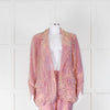 Celia B Pink Sequin Blazer Jacket