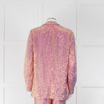 Celia B Pink Sequin Blazer Jacket