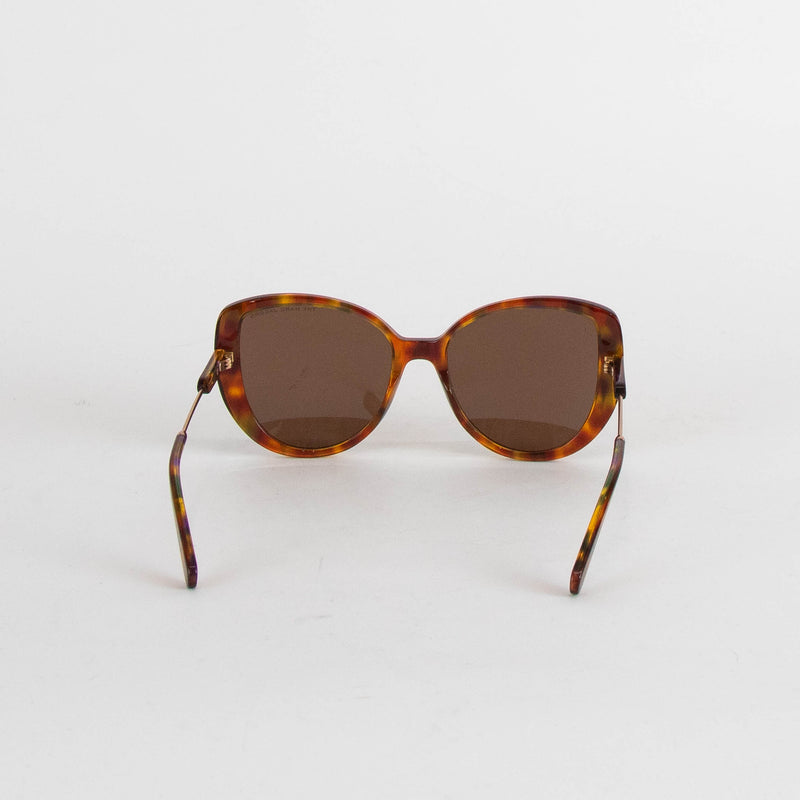 The Marc Jacobs Brown Tortoiseshell Cat Eye Sunglasses