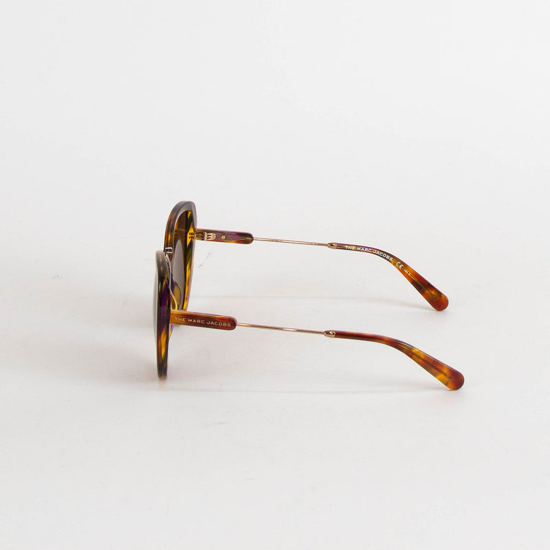 The Marc Jacobs Brown Tortoiseshell Cat Eye Sunglasses