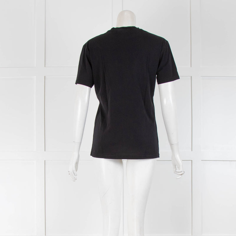 McQ Black Graphic T-Shirt