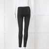 Helmut Lang Black Suede Leggings