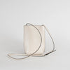 Ganni Small Banner Cream Crossbody Bag