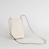 Ganni Small Banner Cream Crossbody Bag