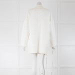 Vita Grace Annabel Premium Jacquard Ivory Cardigan