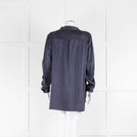 Dea Kudibal Navy Silk Tunic Blouse