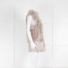 Karl Donoghue Grey Reversible Shearling Gilet