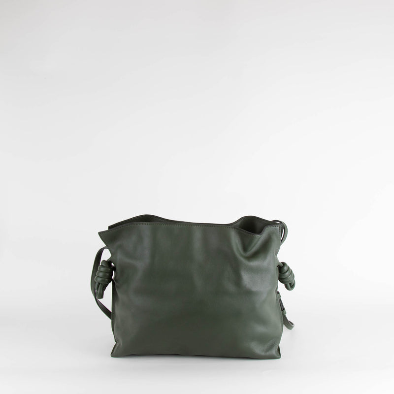 Loewe Flamenco Small Forest Green Bag