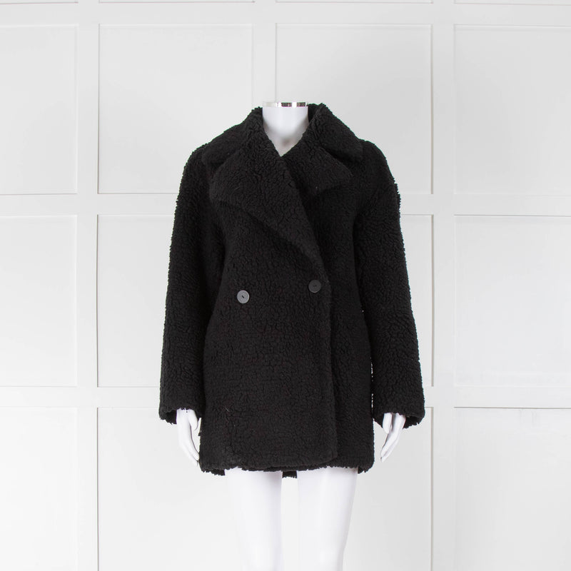 Joseph Black Teddy Short Coat