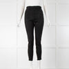 L'Agence Black Faux Suede Leggings