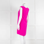 Cynthia Rowley Hot Pink Silk Sleeveless Short Shift Dress