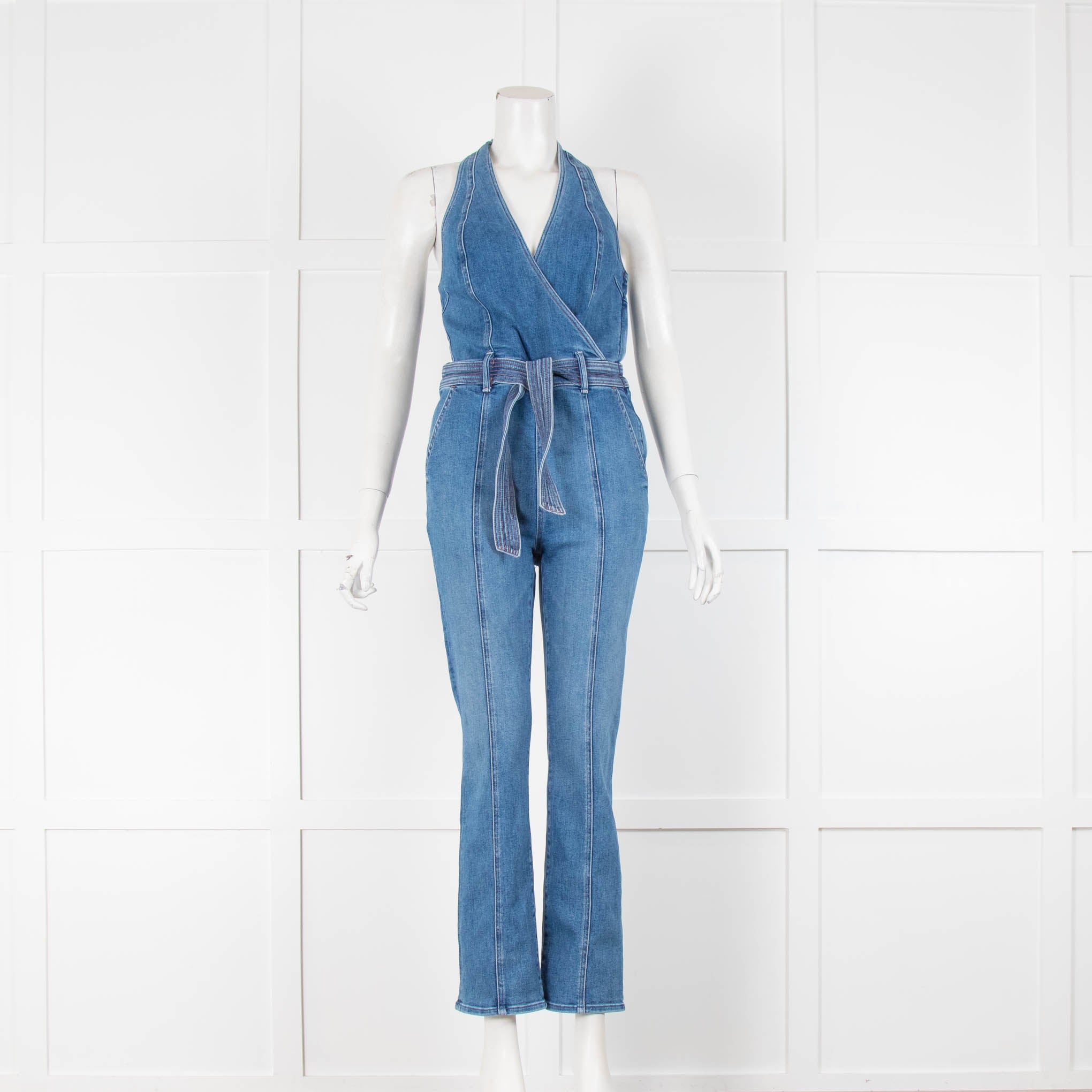 MOTHER The Half Spring Denim Jumpsuit | Anthropologie Singapore Official  Site