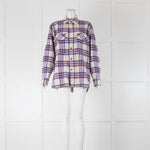 Isabel Etoile Marant Checked Shacket