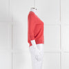 Closed Coral Cashmere Blend Short Cardigan