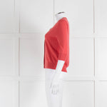 Closed Coral Cashmere Blend Short Cardigan