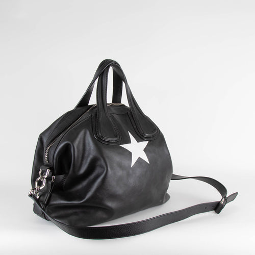 Givenchy Black Leather Nightingale Star Bag