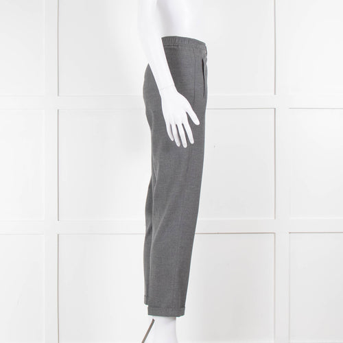 Max & Moi Grey Straight Trousers