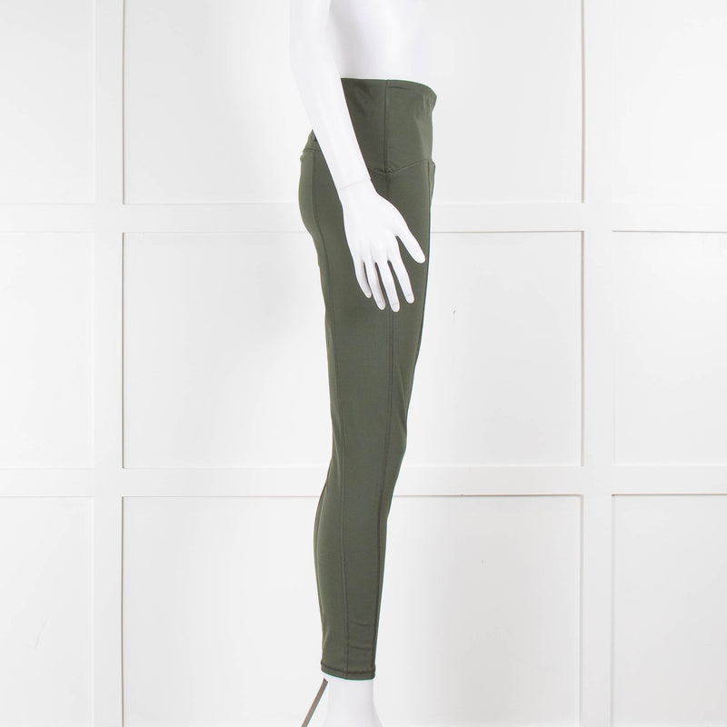 Anine Bing Sport Khaki Leggings