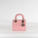 Christian Dior Mini Lady Dior in Pale Pink