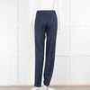 Matthew Williamson Navy Blue Side Stripe Trousers