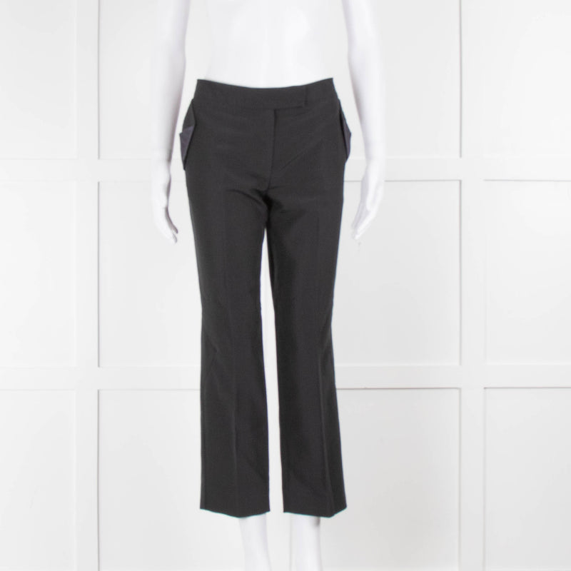 Matthew Williamson Black Point Pocket Suit Trousers