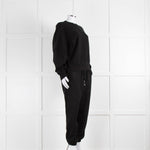 The Frankie Shop Cuffed Black Joggers