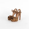 Aquazzura Leopard Coquette Platform Sandal